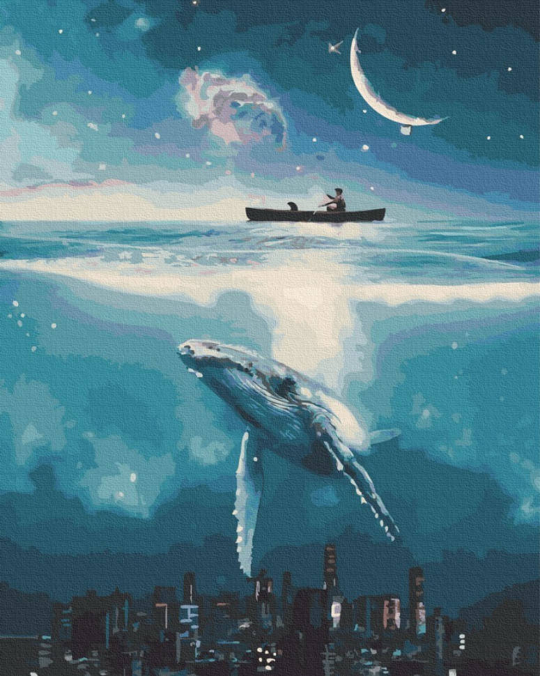 

Картина по номерам Глубокий мир 40х50