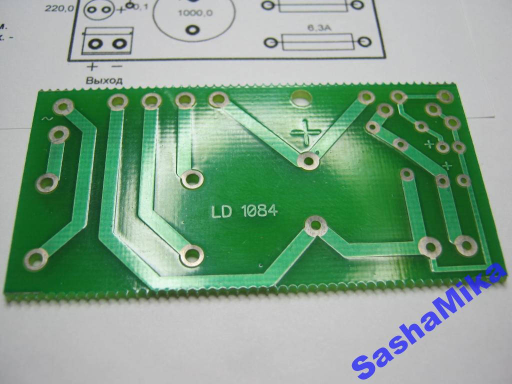 

Плата регулируемый стабилизатор напряжения SD1084, SD1083, LM317 с мостом