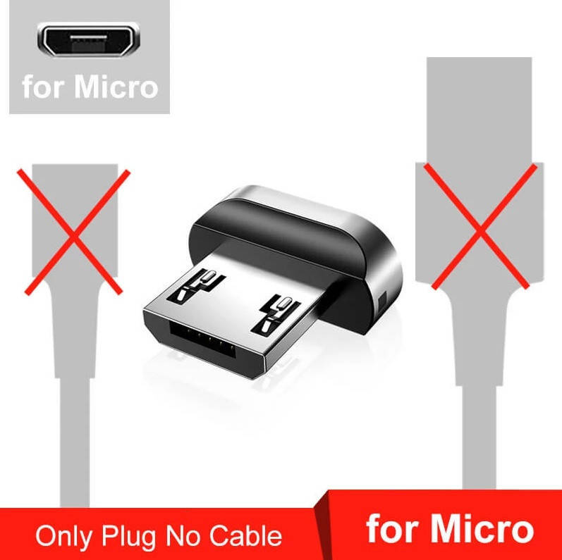 

Коннектор к магнитному кабелю Elough E-Star 3A Micro-USB