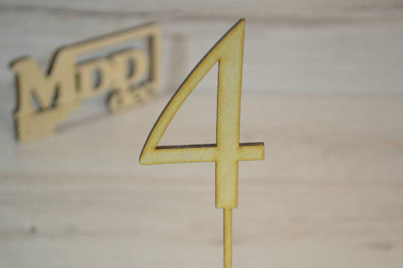 

Топпер для торта. Цифры.