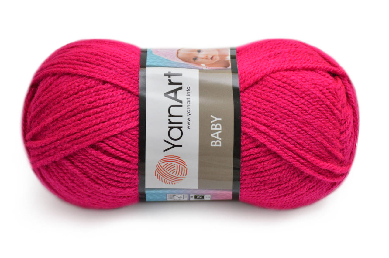 

YarnArt Baby, Азалия №8041, Розовый