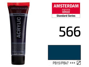 

Краска акриловая AMSTERDAM, (566) Берлинская лазурь, 20 мл, Royal Talens