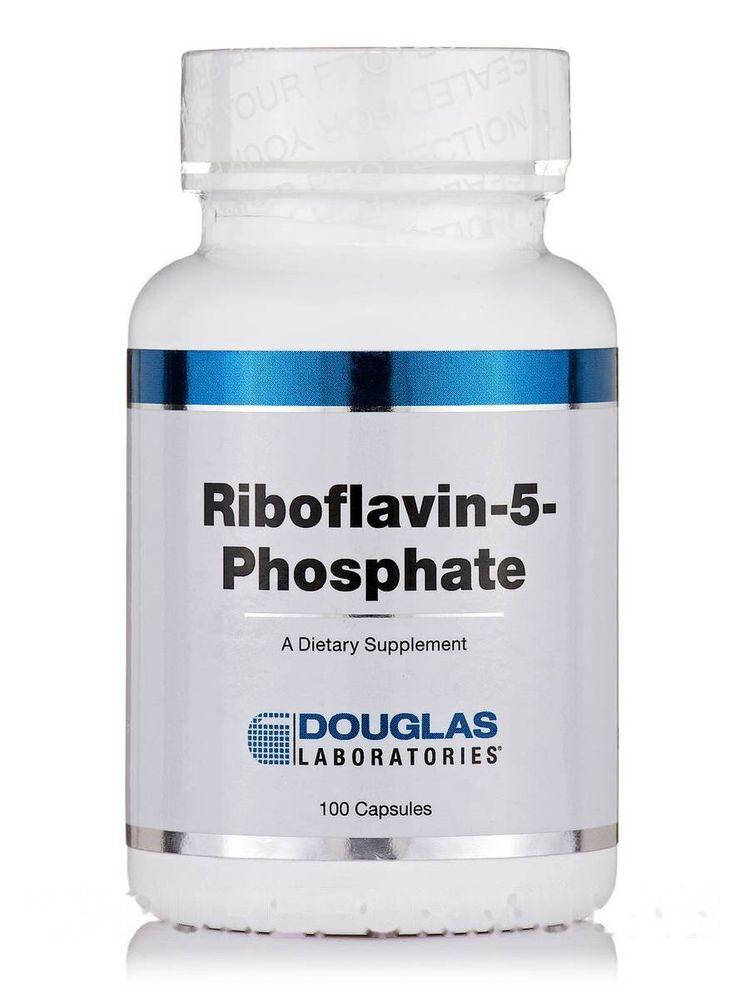 

Рибофлавин-5-фосфат, Riboflavin-5-Phosphate, Douglas Laboratories, 100 капсул