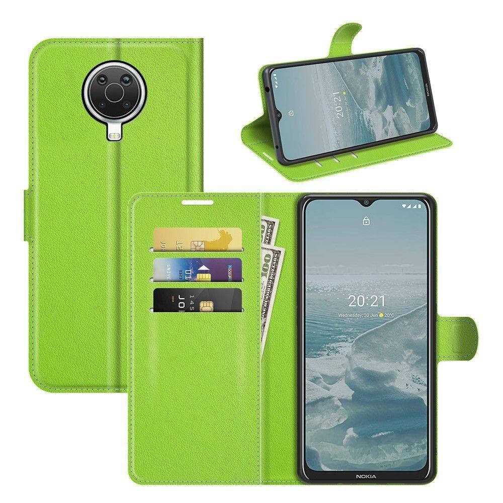 

Чехол-книжка Litchie Wallet для Nokia G10 / G20 Green, Салатовый