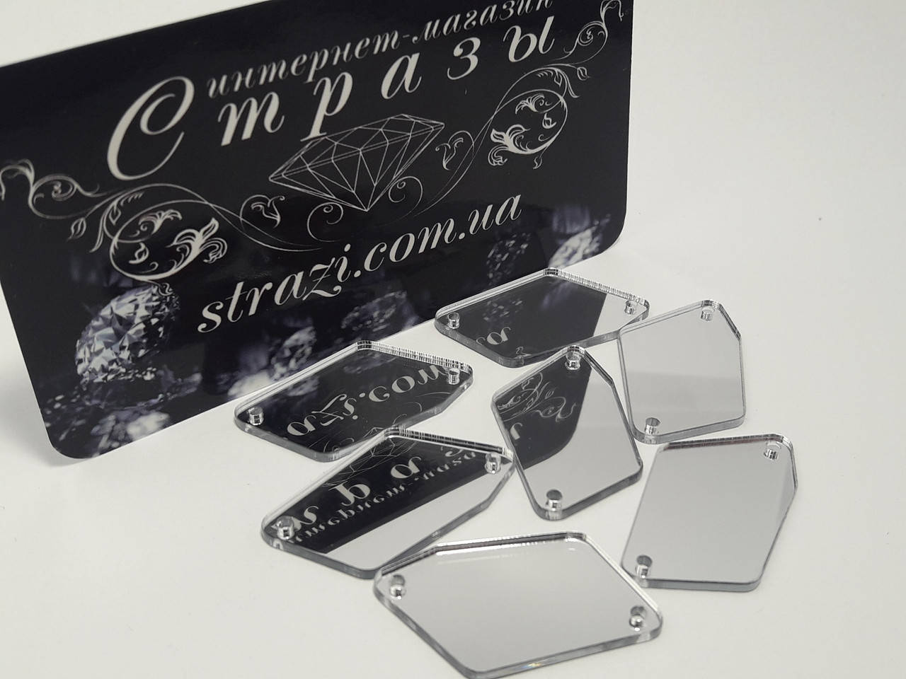 

Зеркала P28 17*32 Silver, Серебристый