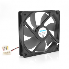 

Кулер корпусной Merlion 9025 DC sleeve fan 2pin- 92*92*25мм, 1300об/мин