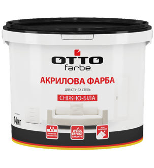 

ОТТО Farbe акриловая краска 1.4кг