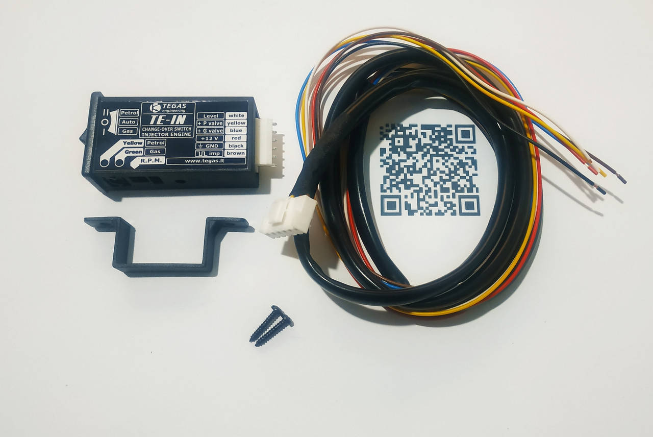 

Кнопка переключения газ/бензин инжектор Tegas TE-IN