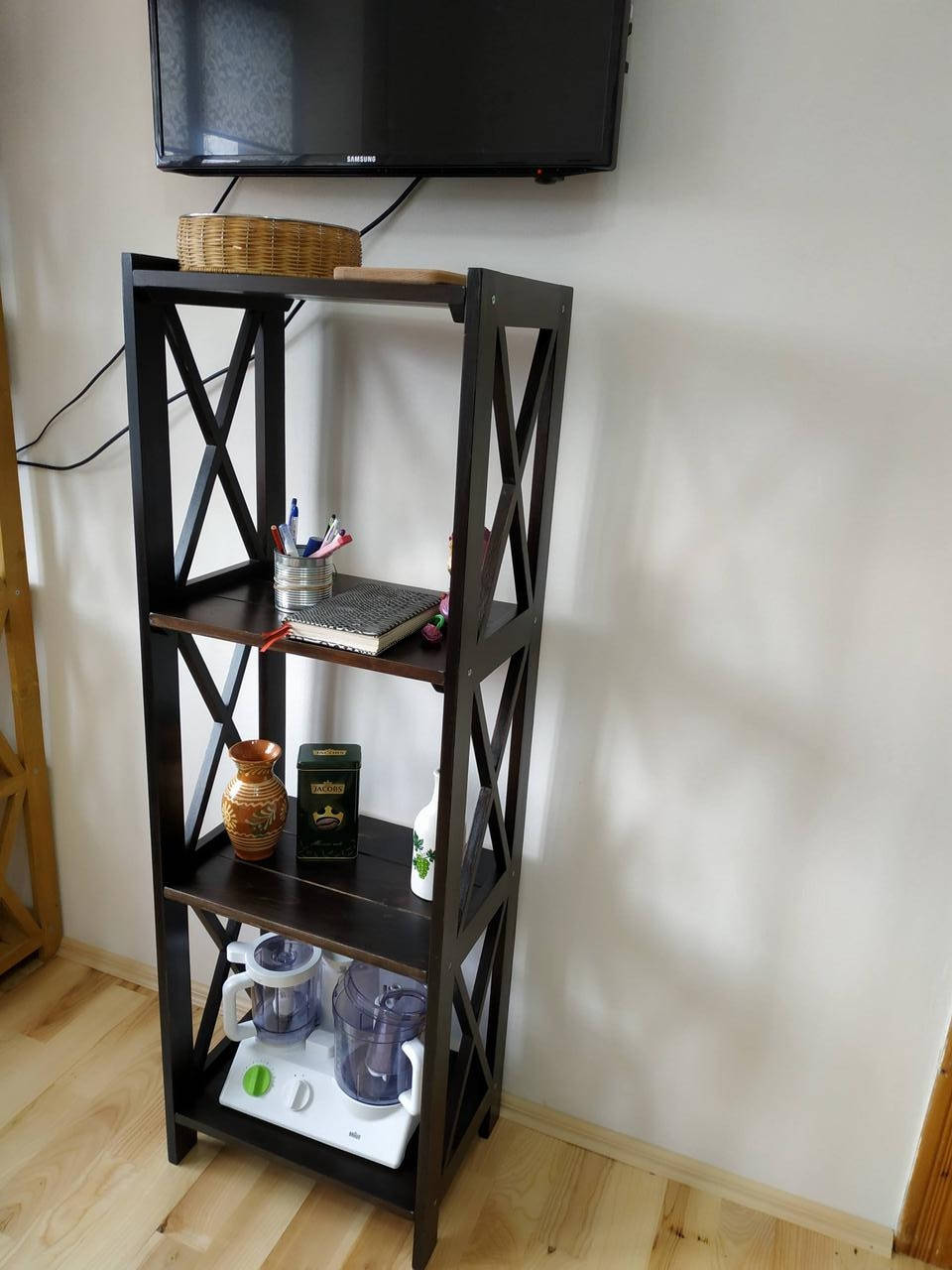 

Стеллаж Прованс на кухню 150*50*35 см из дерева