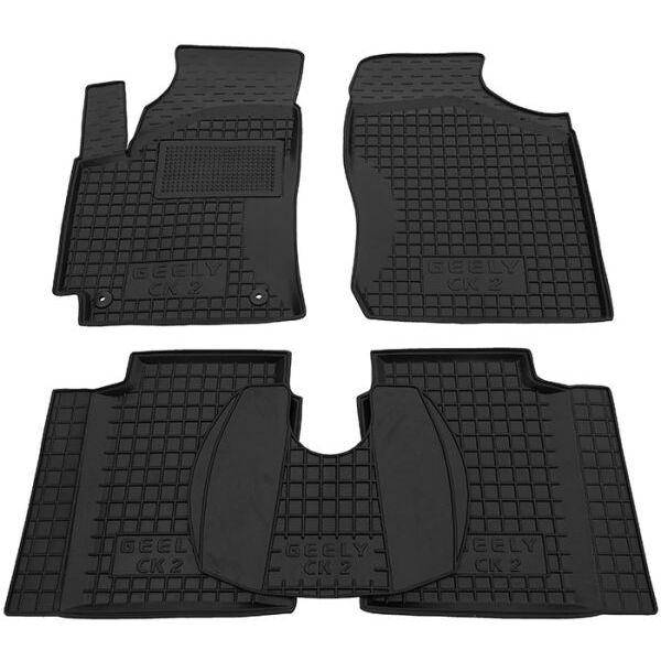 

Резиновые коврики в салон Geely CK/CK-2 2005-, Черный