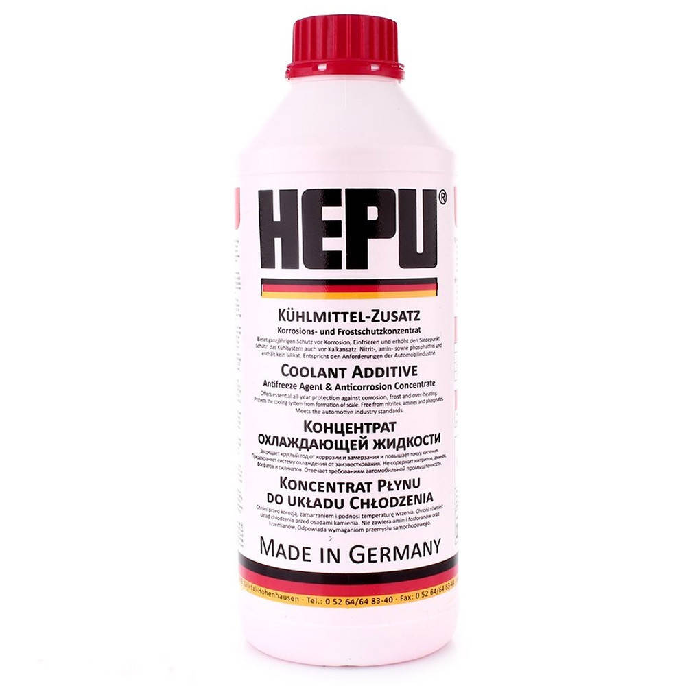 

Антифриз концентрат HEPU P999 G12 (красный) 1,5л