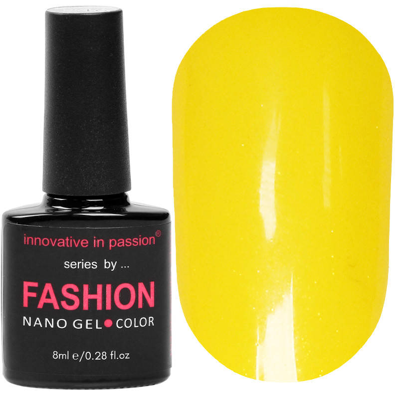 

Гель-лак Innovative in Passion серия Fashion № 248 (желтый, микроблеск), 8 мл