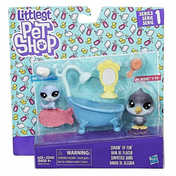 

Littlest Pet Shop - Литл Пет Шоп Веселое купание , Hasbro C0046