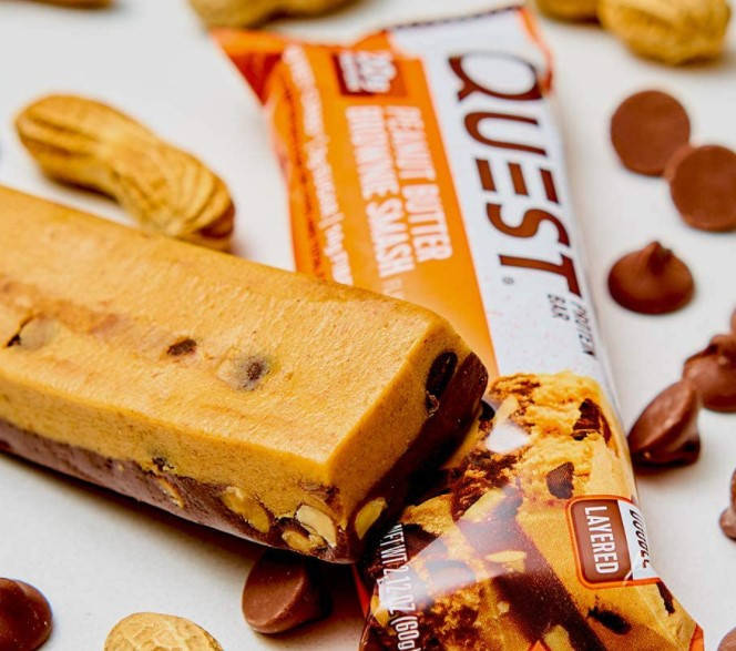 

Протеиновый батончик Quest Nutrition Protein Bar 60 g peanut butter brownie smash
