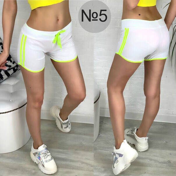 

Стильные женские шорты Ткань "Трикотаж" 44, 46 размер 44, Белый