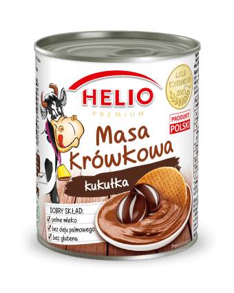 

Сгущенное молоко вареное шоколадное Helio Masa krowkowa Kukulka 400гр Польша