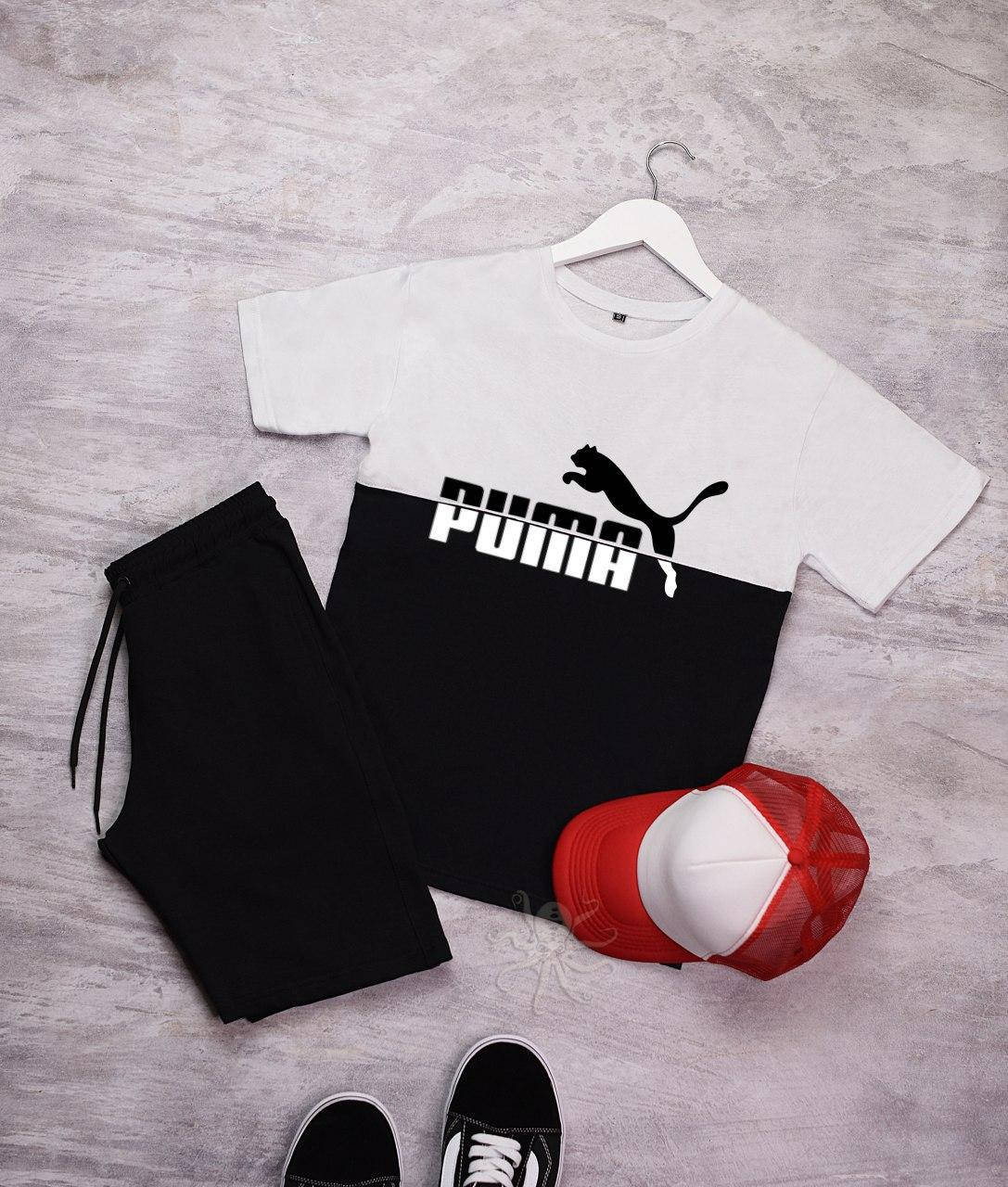 

Мужской летний комплект (шорты и футболка) PUMA / 2 цвета