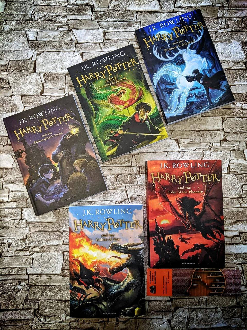

Набор книг 5 частей Harry Potter на английском языке
