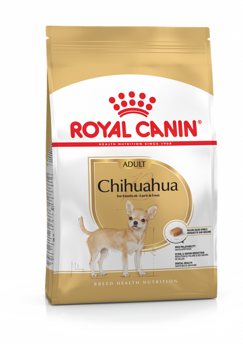 

Сухой корм Royal Canin CHihuahua adult 1.5 кг для Чихуахуа старше 8 месяцев