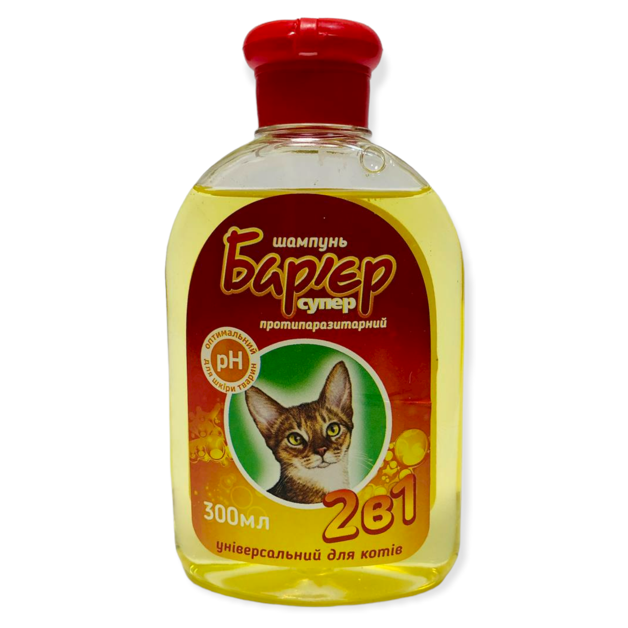 

Шампунь для кошек Барьер «2 в 1», флакон-300 мл.