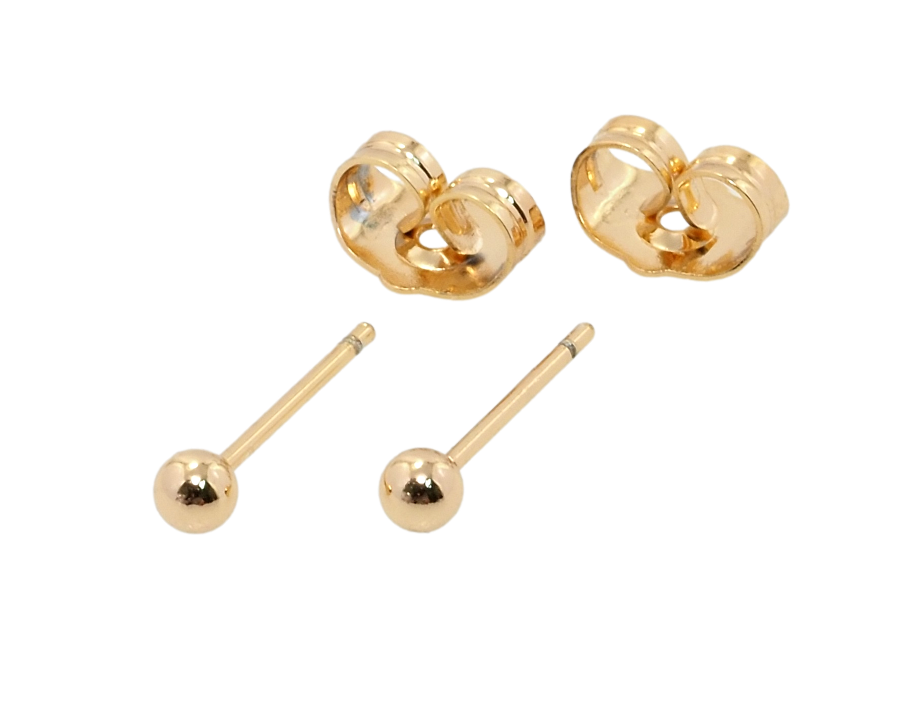 

Серьги Xuping Позолота 18K гвоздики (пусеты) "Шарики" ø 3мм