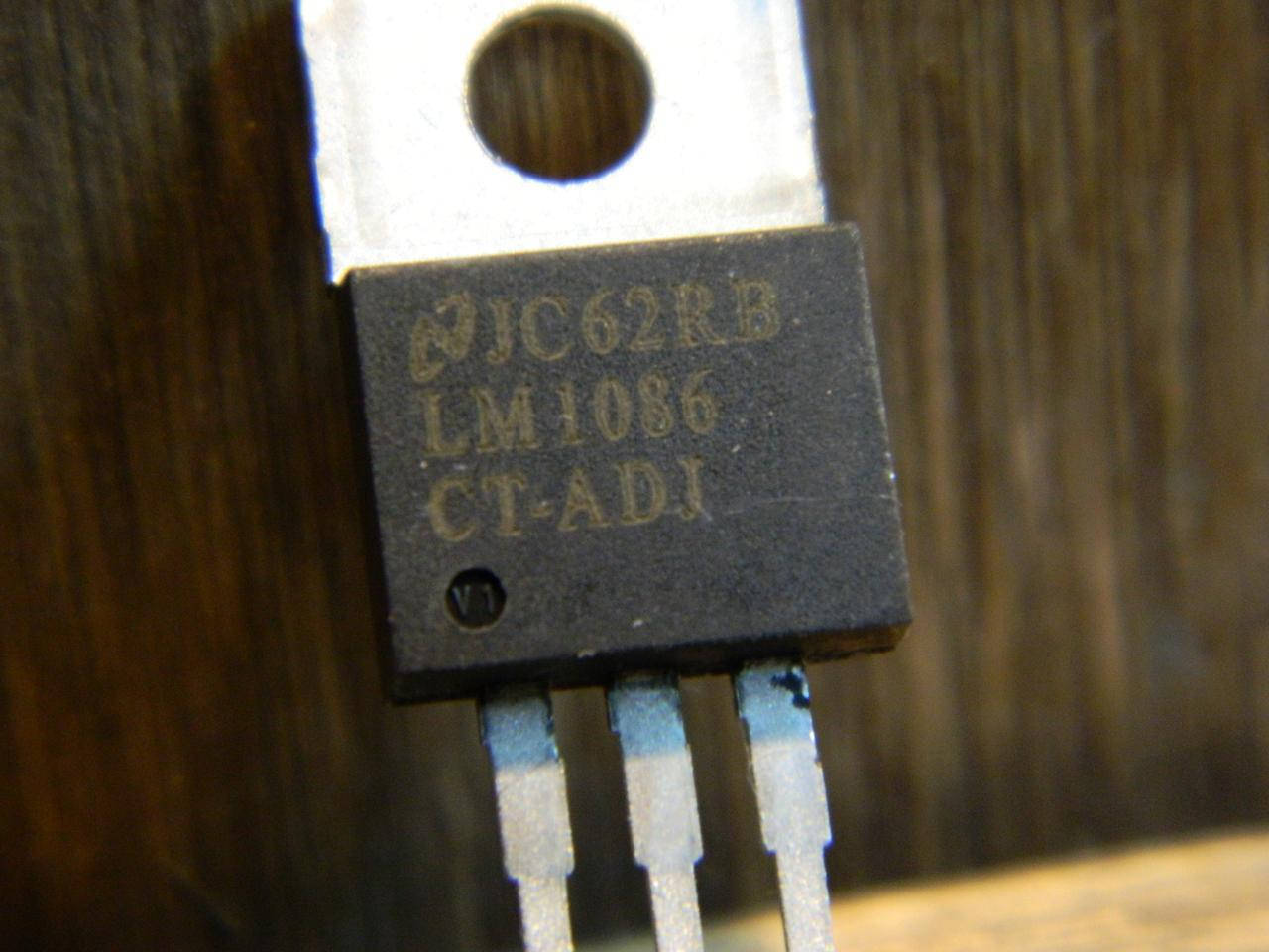 

Микросхема LM1086 CT -ADJ 1.25V - 27.5V 1.5 A