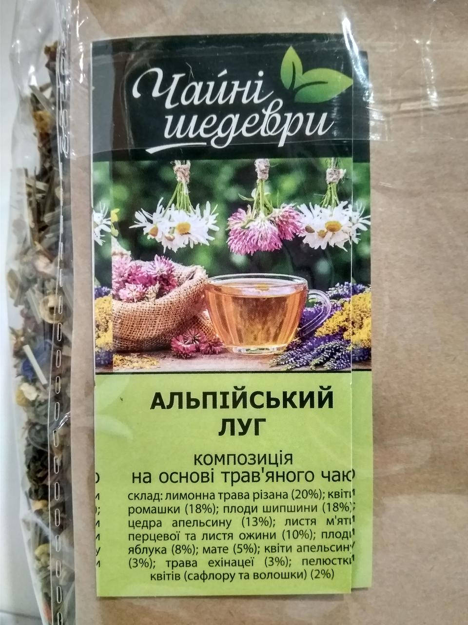 

Чай травяной Чайные шедевры Альпийский луг 250г