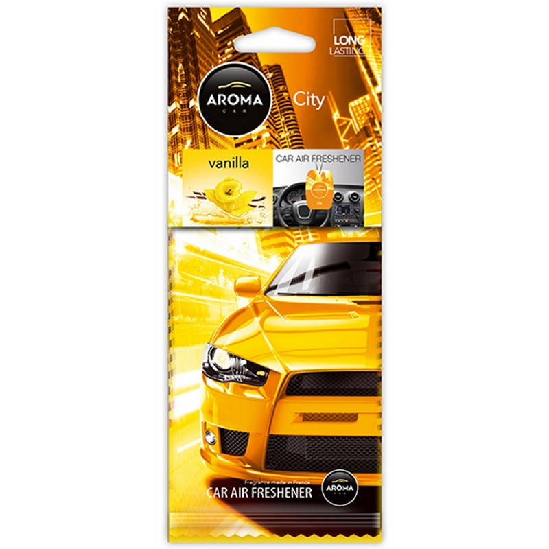 

Ароматизатор в машину пахучка для авто Aroma Car Vanilla