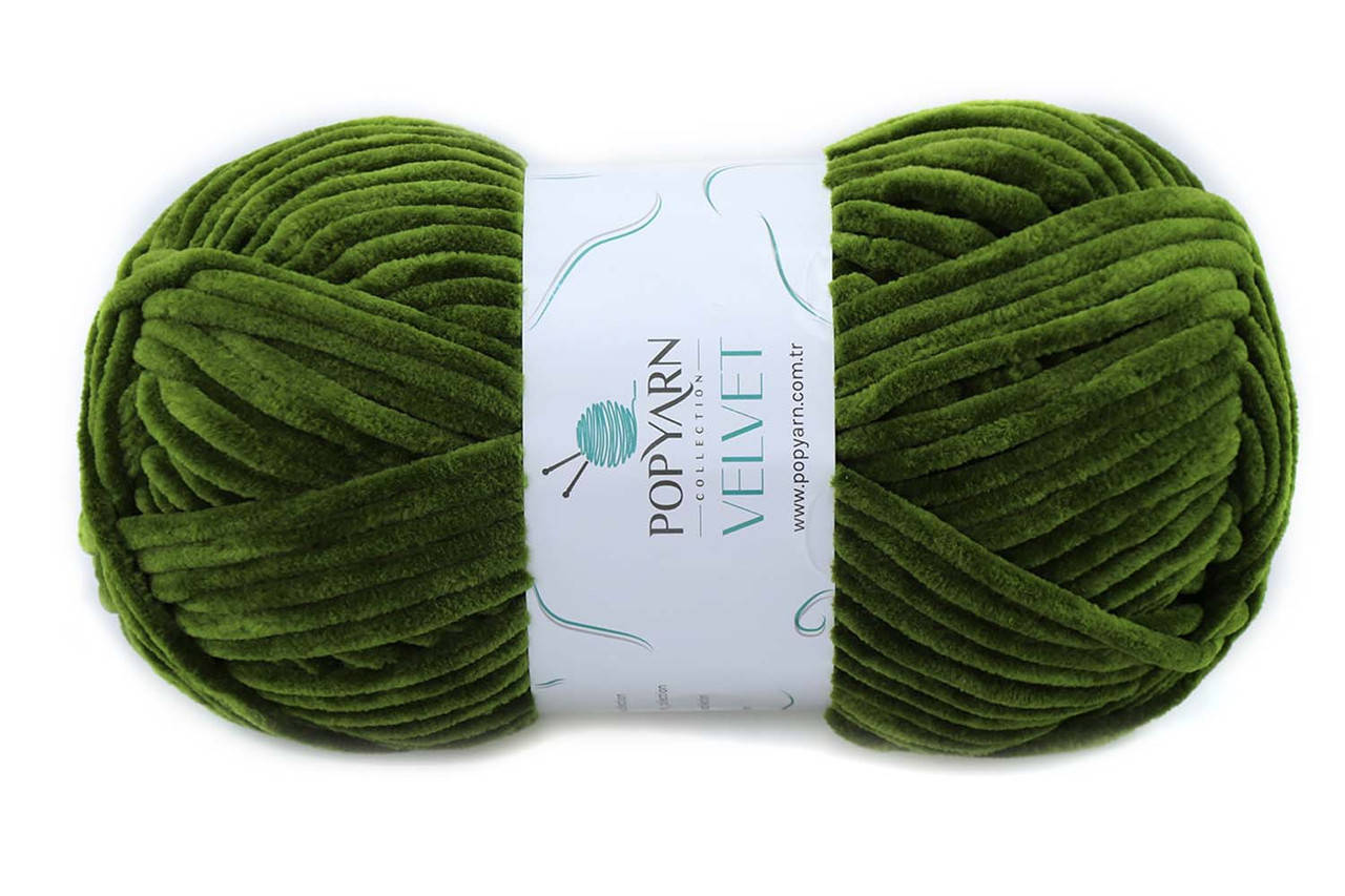 

Popyarn Velvet, Хаки №020