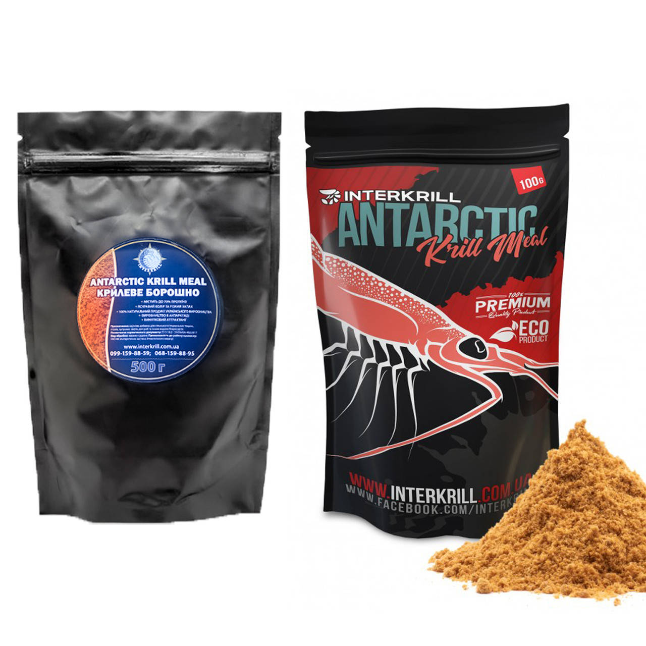 

Прикормка INTERKRILL 0,1кг Крилеве Борошно