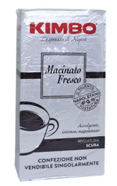 

Кофе молотый Kimbo Macinato Fresco 250 g