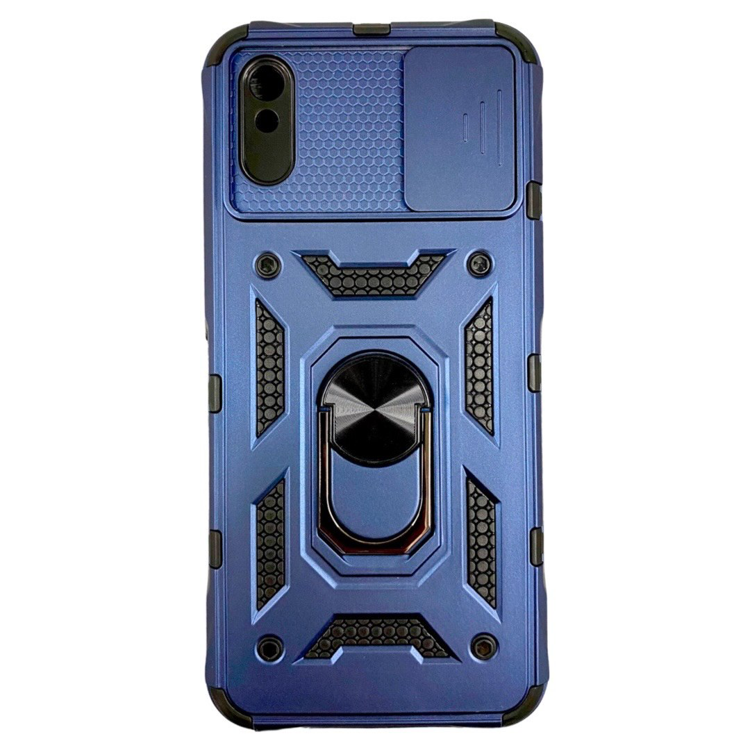 

PC + TPU чехол Camshield armor для Xiaomi Redmi 9A (на сяоми редми 9а) синий, Разные цвета