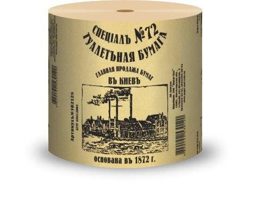 

Бумага туалетная Специаль №72 на гильзе, Серый