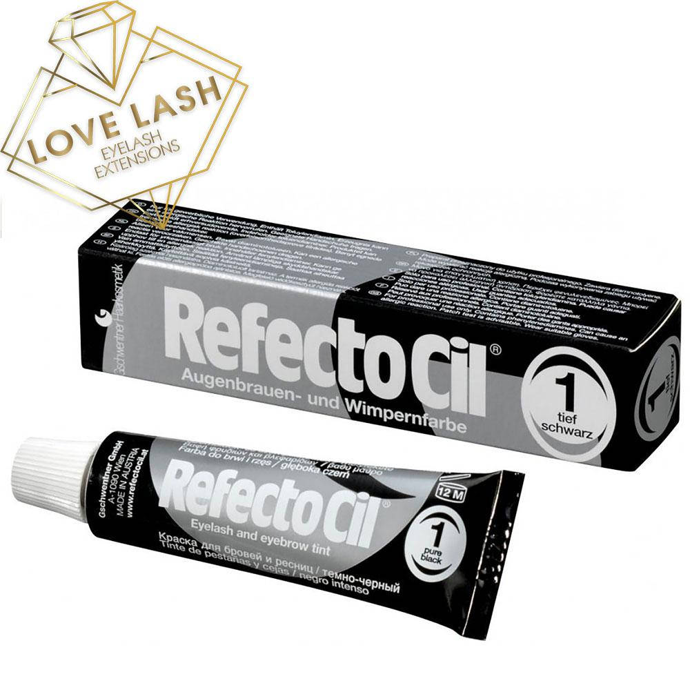 

Краска REFECTOCIL для бровей и ресниц №1 (Чёрный)