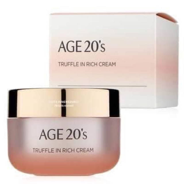 

Age 20's Антивозрастной крем с экстрактом трюфеля Truffle in rich cream