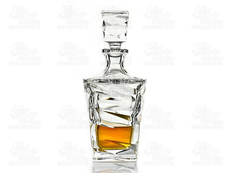 

Crystal Bohemia Графин для виски Zig-Zag 750мл 46704/59418/075
