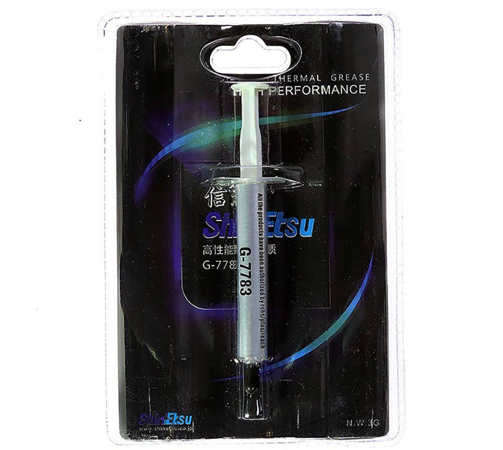 

Термопаста для ноутбука і ПК Shin-Etsu G-7783 6W/mK (3г) + лопатка