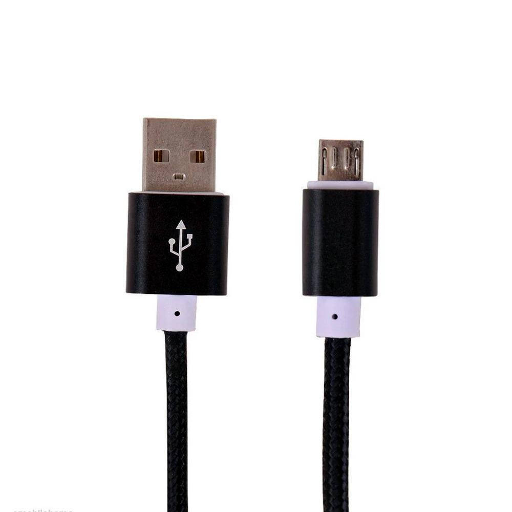 

Кабель USB 2.0 (AM) - microUSB (B) 1м TRY Wire в матерчатой оплётке чёрный новый гарантия 12мес!, Черный