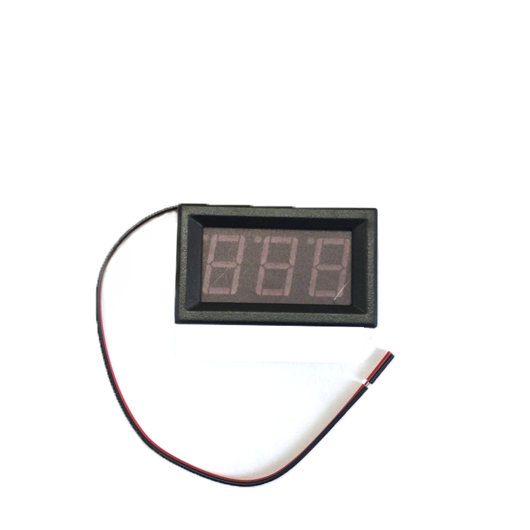 

Вольтметр 220 В AC 15-500В красный светодиодный
