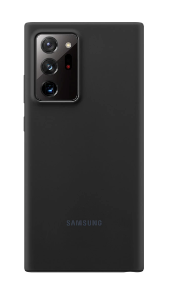 

Силиконовый чехол Samsung Silicone Cover for Galaxy Note 20 Ultra Black, Черный