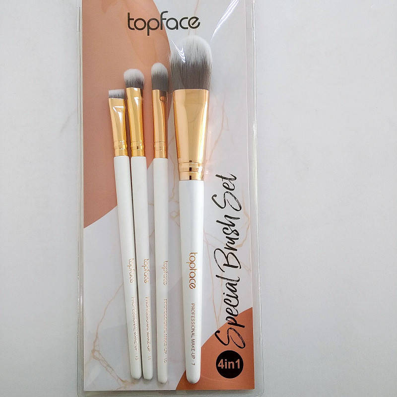 

Набор кистей для макияжа из синтетического ворса 4 штуки TopFace Special Brush ST901