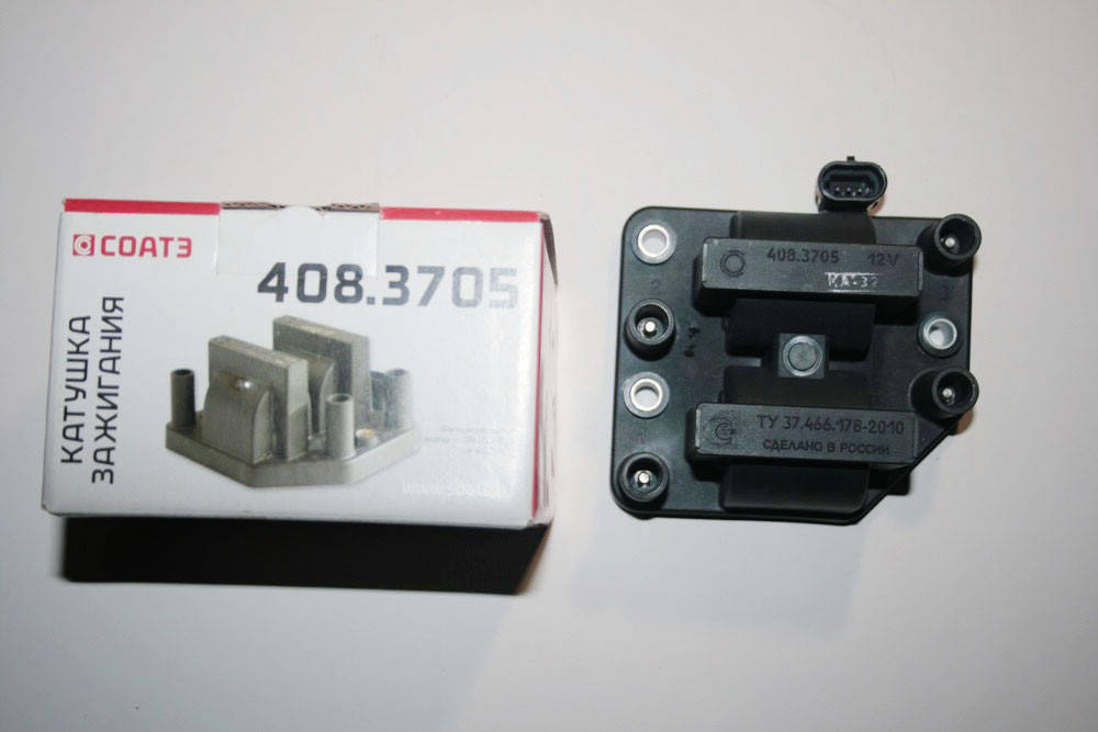 

Катушка зажигания 1103, СЕНС 1,3/1,4 СТАРЫЙ ОСКОЛ