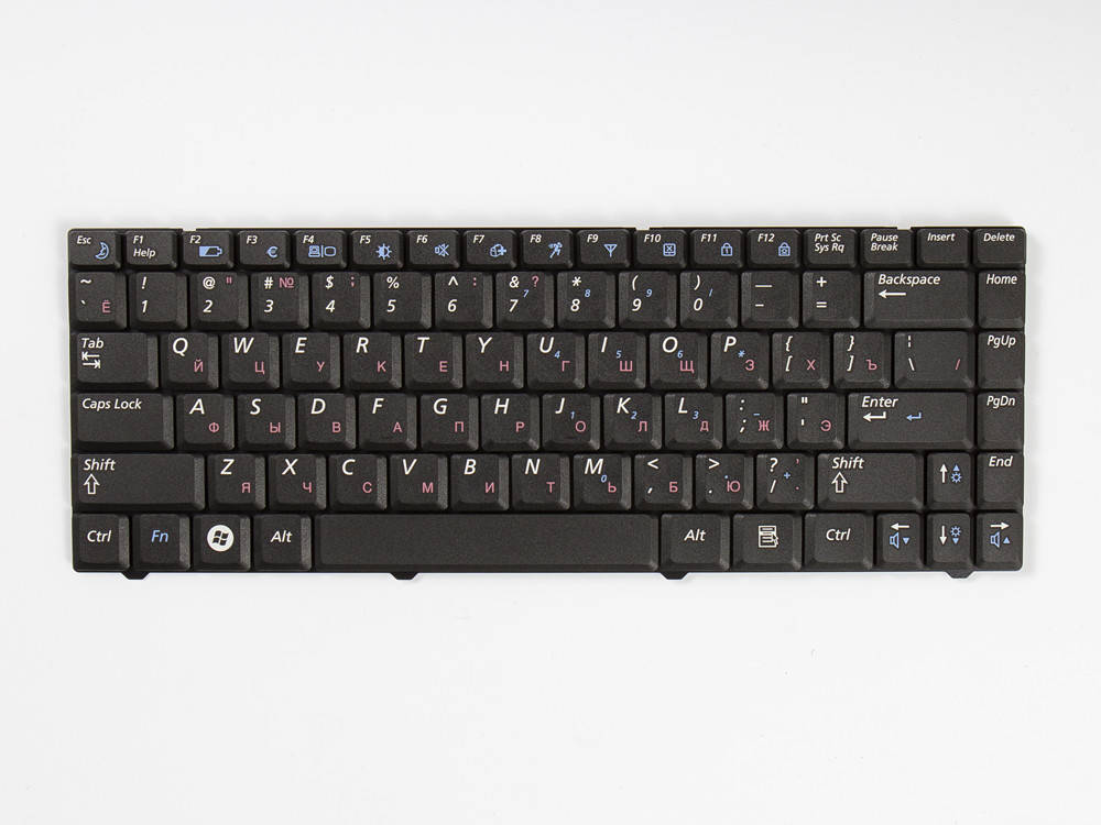 

Клавиатура для ноутбука SAMSUNG NP-R519-JA01UA, Black, RU, без цифрового блока, Черный