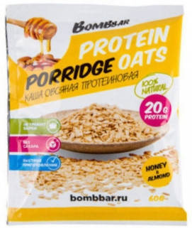 

Протеиновая овсяная каша Bombbar вкус Мёд (60 грамм)