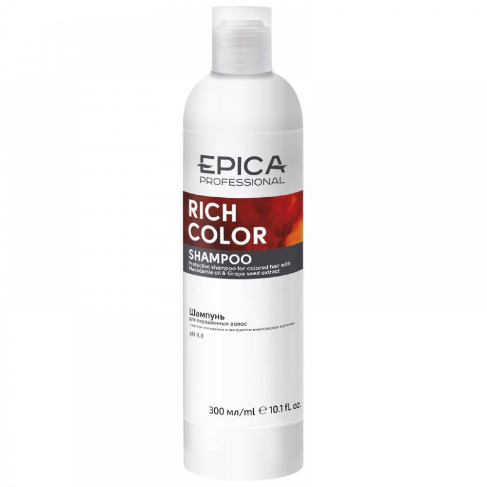 Шампунь Для Окрашенных Волос EPICA RICH COLOR, 300 Мл