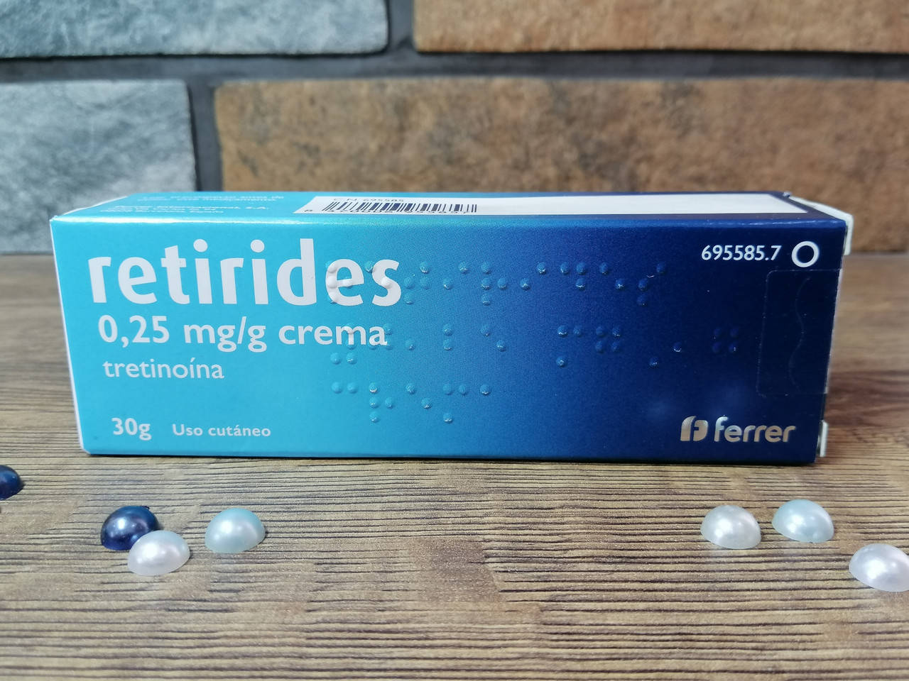 

Третиноин Испания крем Retirides tretinoin 0.025 оригинал 30 грамм
