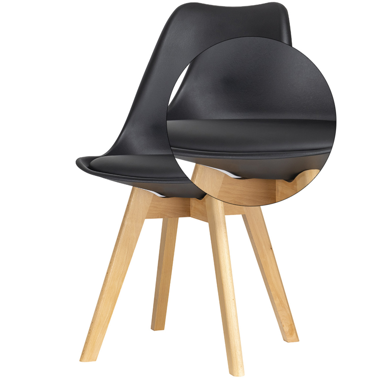 Стілець Doros Бін Чорний 49х43х84 (84110002) 8