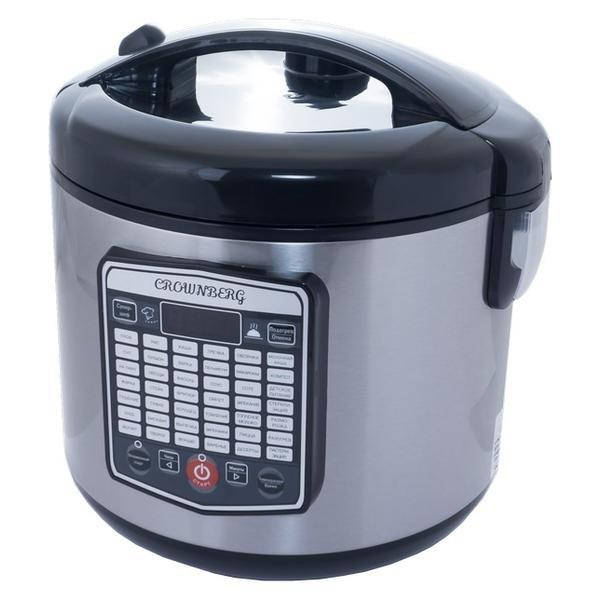 

Многофункциональная мультиварка Crownberg CB-5524, 45 программ (860 Вт)