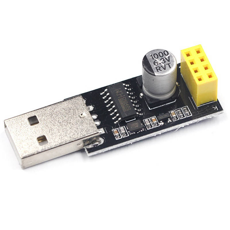 

USB - TTL конвертер CH340G для подключения ESP8266 ESP-01 (UART RS232 TTL)