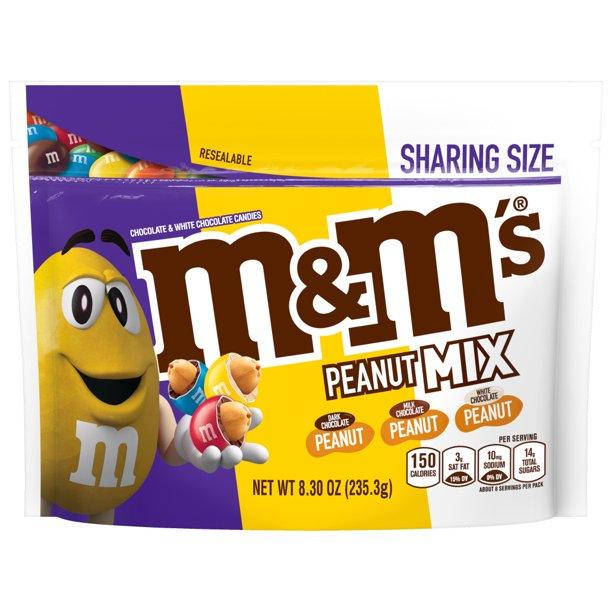 

Драже M&M's Peanut Mix Chocolate Candy 235.3g